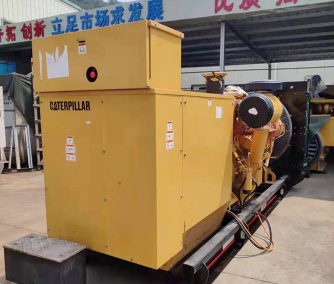 进口卡特700kw二手发电机组