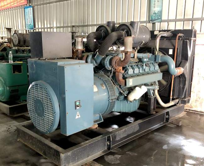 进口大宇550kw二手柴油发电机组
